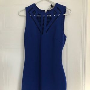Royal blue dress